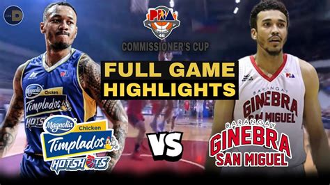 ginebra vs magnolia|Ginebra dispatches Magnolia in Game 4, marches .
